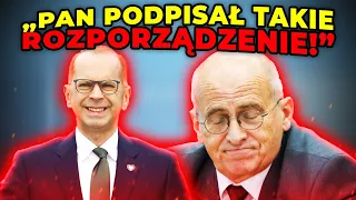 "Pan podpisał takie rozporządzenie!". Szczerba maglował Raua na komisji ds. afery wizowej