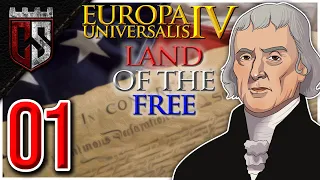 [1] England to Begin! | United States of America 🇺🇸 | Land of the Free | EU4 USA 1.32