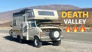 Vintage van life - Overheating in Death Valley - Will it make it?