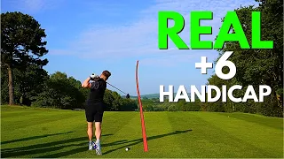 What +6 Handicap GOLF Looks Like | 9 HOLES **RELAXING**