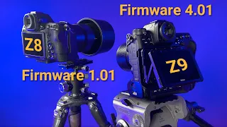 Firmware 1.01 and 4.01 for Nikon Z8, Z9 Cameras | 180-600 f/5.6-6.3 VR lens availability, etc