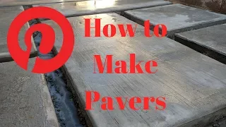 How to Make Pavers