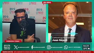 "¿Acuerdo con Juntos por el Cambio? Cualquier cosa puede pasar", Juan Nápoli