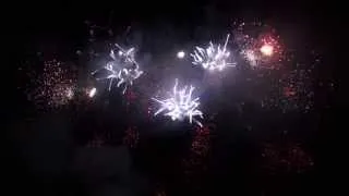 Музыкальный фейерверк Ялта 2012. Фейерверк GeliosFireworks Украина.