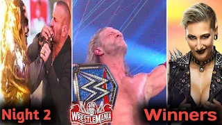 WWE WrestleMania 37 Night 2 Full Highlights! Winners!Results! Predictions!WrestleMania 37 Highlights