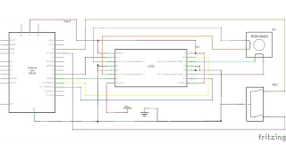 ARDUINO Rotary Encoder Controlled Bipolar Stepper Motor with H-bridge tutorial