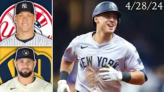 New York Yankees @ Milwaukee Brewers | Game Highlights | 4/28/24