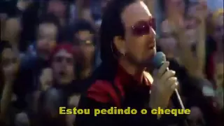 U2 Vertigo [legendado em português) Live from Milan 2005 HQ