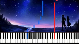 The Daydream I Miss You Piano synthesia