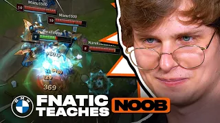 UPSET coaches NOOB Kai'Sa ADC | BMW Fnatic Teaches Noob 2021