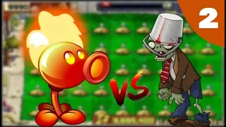 РАСТЕНИЯ ПРОТИВ ЗОМБИ #2 ЭТАП ДОМ Мультик игра Plants vs Zombies