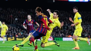 FC Barcelona vs Villarreal 3-1 - All Goals Highlights - 2015 HD