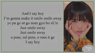 YENA feat. BIBI "SMILEY" (Easy Lyrics)