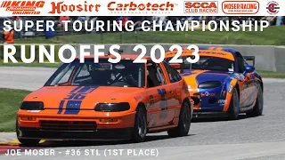 2023 SCCA Runoffs - VIR - J. Moser (#36 STL) - STL Championship