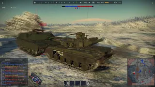 M1 Abrams V.S. T-64-B War Thunder update 1.77 Dev Server