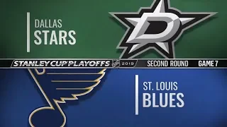 Dallas Stars vs St. Louis Blues | May 07, 2019 NHL | Game 7 | Stanley Cup 2019 | Обзор матча