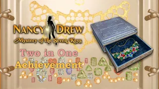 Spoilers | Nancy Drew: Mystery of the Seven Keys - Necklace Puzzle ("2 in 1" Achievement)