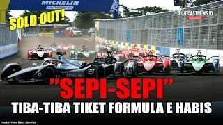 ”Sepi-Sepi” Tiba-Tiba Tiket Formula E Habis