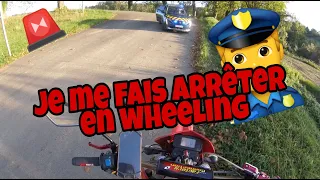 Je me fait arrêter en entraînement de wheeling!! arrestation 50cc