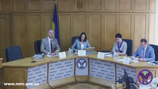 Відкрите засідання НКРЕКП 25-07-2019