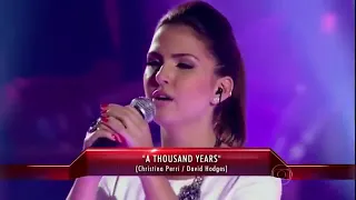 The Voice Brasil 2 - San Alves e Marcela Bueno / A Thousand Years