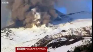 Очередное пробуждение вулкана Этна. 05.01.2012