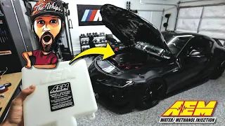 MY FIRST TIME INSTALLING A METH INJECTION SYSTEM! (A90/A91 Toyota Supra)