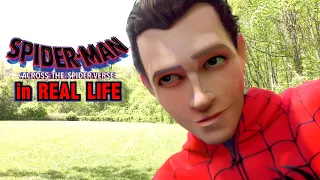 Spider-Man: Across the Spider-Verse in REAL LIFE !? (Live Action into Animated Universe)