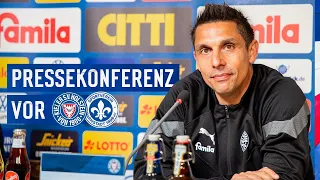 Die Pressekonferenz vor dem Heimspiel gegen den SV Darmstadt 98 🎙| #KSVSVD