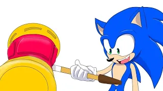 Sonic Juega Con el Martillo de Amy Rose | Sonic Cómic-Dub | Legacy of CHAOS