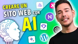 Come CREARE un SITO WEB 🌍 con l’AI (intelligenza artificiale) senza saper programmare | 7 Tool AI