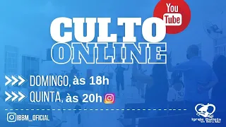 Culto Domingo a noite 18/04/2021