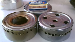 DIY Tuna-Can Alcohol Stoves! - {5 stoves!} {3 fuels!} ~ designing/building/experimenting