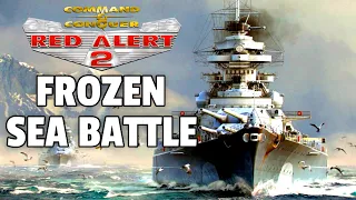 Red Alert 2 | The Frozen Ground | (7 vs 1 + Superweapons)