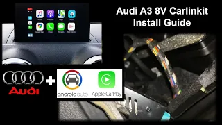 2016 Audi A3 Carlinkit Apple Carplay Install Guide