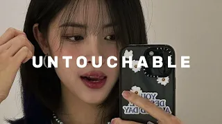 itzy - untouchable (sped up)