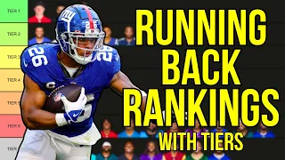 Top 36 Running Back Rankings & Tiers - 2023 Fantasy Football