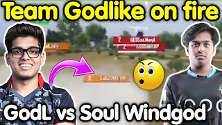 Godlike vs Soul Windgod fight in Pochinki 🔥 Godlike on fire 🇮🇳