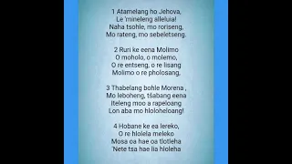 Atamelang go Jehova