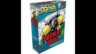 Judge Dredd: Specialist Judges Unboxing