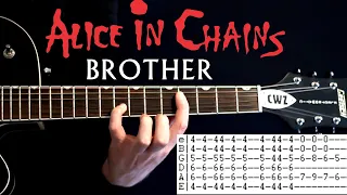 Alice In Chains Brother Guitar Lesson / Guitar Tabs / Guitar Tutorial / Guitar Chords / Guitar Cover