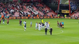 UNBELIEVABLE SCENES IN THE AWAY END! Spurs Fans Loving Ange Postecoglou