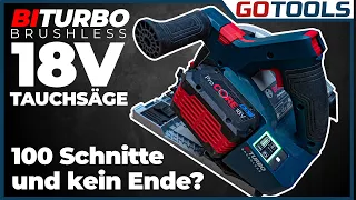 🔥 Bosch AKKU Tauchsäge GKT 18V-52 GC BITURBO Brushless im Vergleich zur GKT 55 GCE | inkl. Verlosung