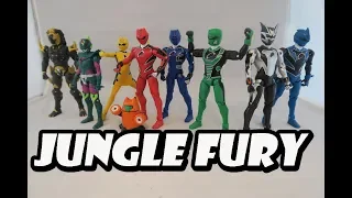 Retro Review: Power Rangers Jungle Fury Basic Figures