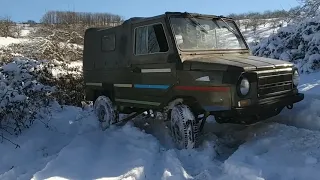 ЛуАз снежный внедожник | Luaz qarda offroad |Luaz snow offroad