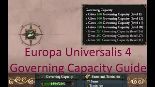 EU4 - Governing Capacity Guide (1.31)