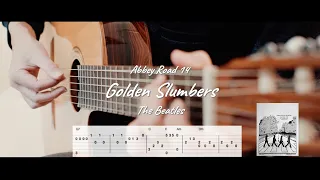 Golden Slumbers - The Beatles (Abbey Road #14) [Free TAB] ( Fingerstyle Solo Guitar )