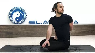 How to sit in the Lotus position 🧘 Complex for the development of Padmasana 🚊 EXPRESS YOGA 2