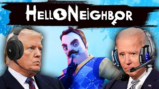 US Presidents Play Hello Neighbor 1 & 2