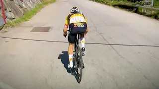Primoz Roglic Teleports away from helpless rivals | Critérium du Dauphiné Stage 7 2022